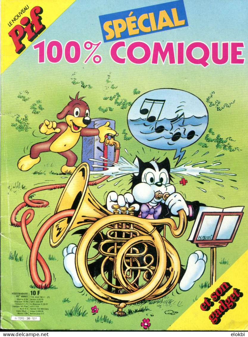 Pif 100 % Comique N°36 (mars 1984) - Pif - Autres