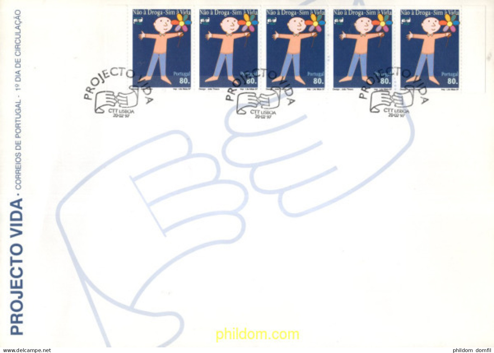 715643 MNH PORTUGAL 1997 PROGRAMA DE PREVENCION CONTRA LA DEPENDENCIA DE LA DROGA - Sonstige & Ohne Zuordnung