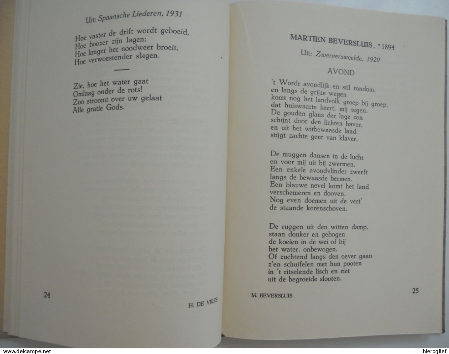 Langs De Vele Wegen - Verzen V Na 1914 Uit Noord- En Zuid-Nederland Verzameld Door P Maximilianus / Gedichten Vlaanderen - Dichtung