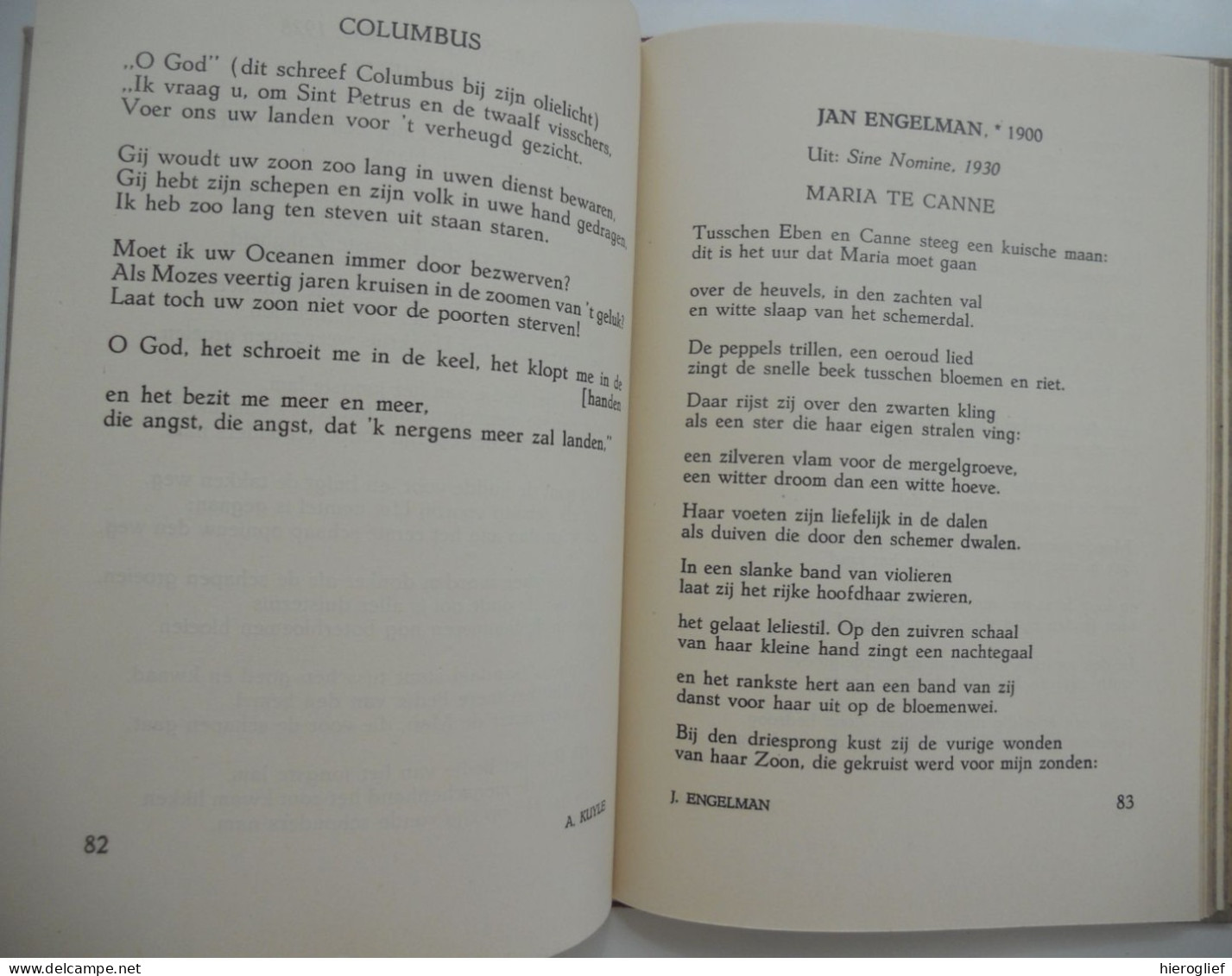 Langs De Vele Wegen - Verzen V Na 1914 Uit Noord- En Zuid-Nederland Verzameld Door P Maximilianus / Gedichten Vlaanderen - Poetry