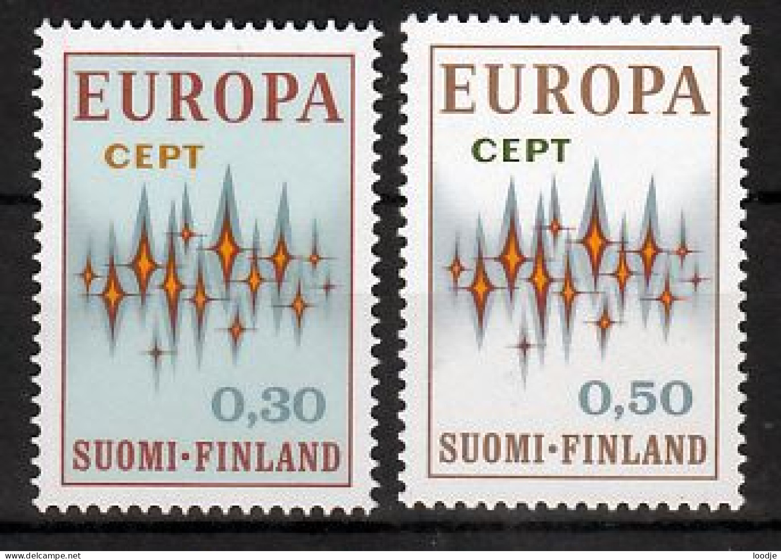 Finland Europa Cept 1972 Postfris - 1972