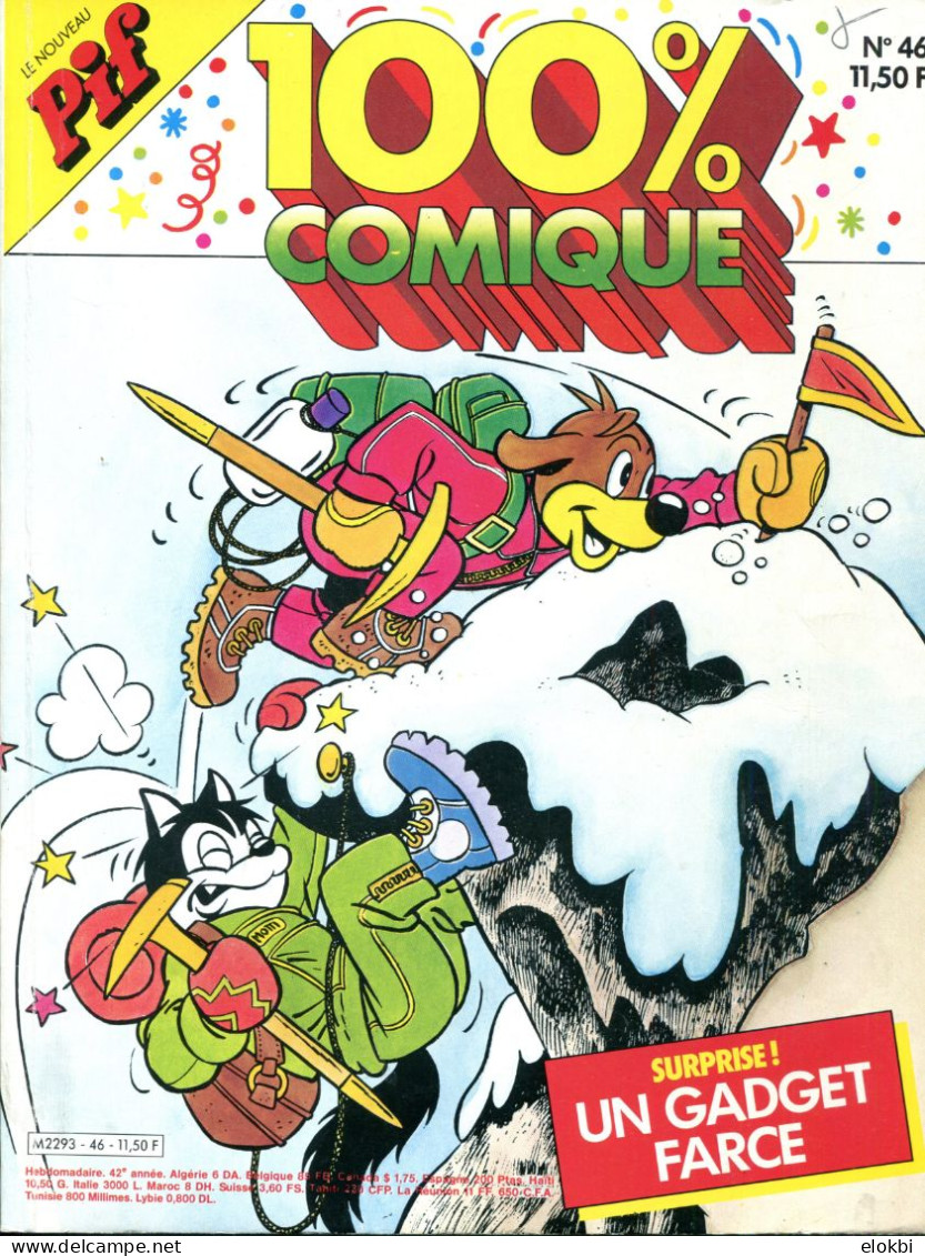 Pif 100 % Comique N°46 (mars 1986) - Pif - Autres