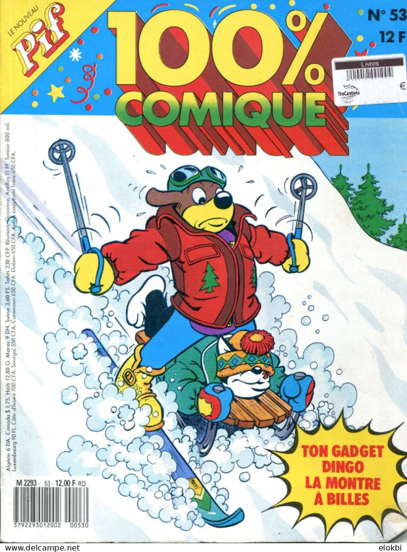 Pif 100 % Comique N°53 (février 1988) - Pif - Autres