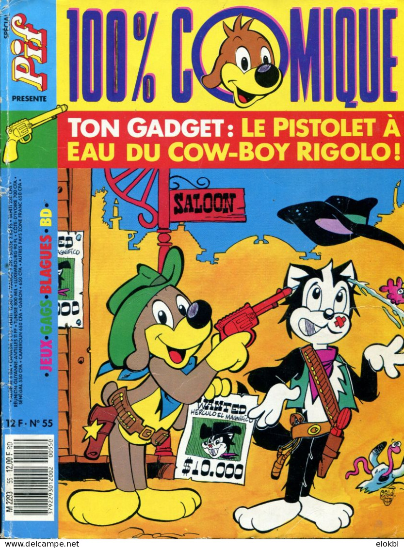 Pif 100 % Comique N°55  (juillet 1988) - Pif - Autres