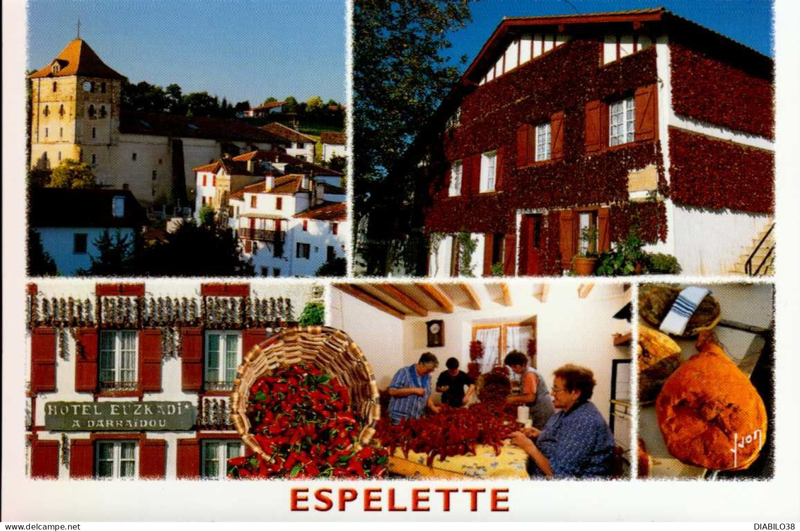 ESPELETTE    ( PYRENEES ATLANTIQUES ) MULTI-VUES - Espelette