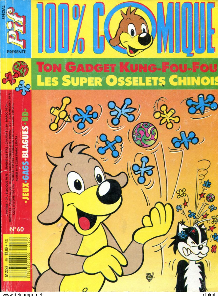 Pif 100 % Comique N°60 (mars 1989) - Pif - Autres