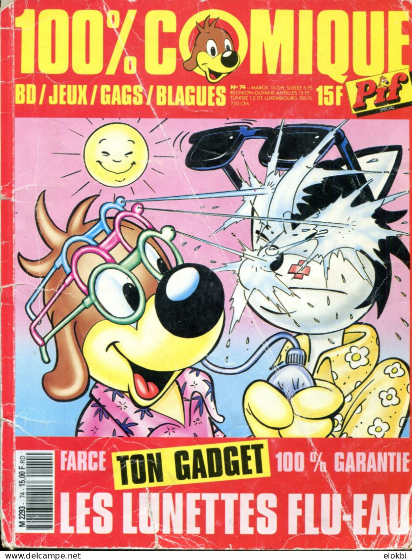 Pif 100 % Comique N°71 (juillet 1991) - Pif - Autres