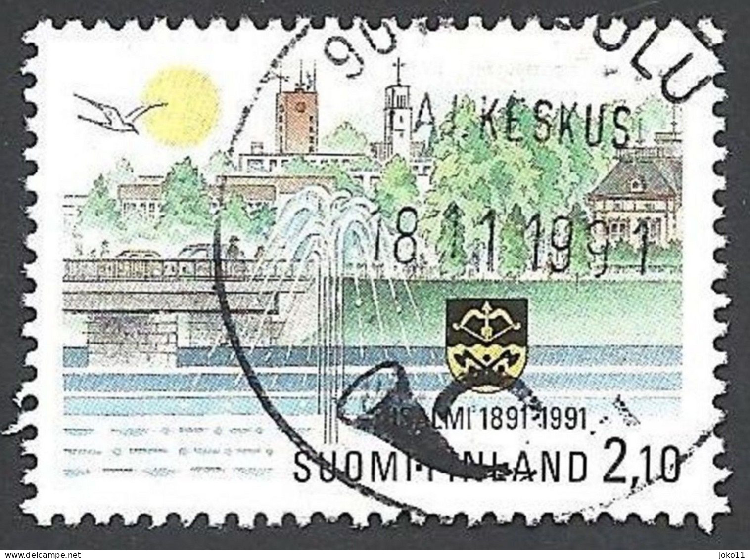 Finnland, 1991, Mi.-Nr. 1156, Gestempelt - Used Stamps