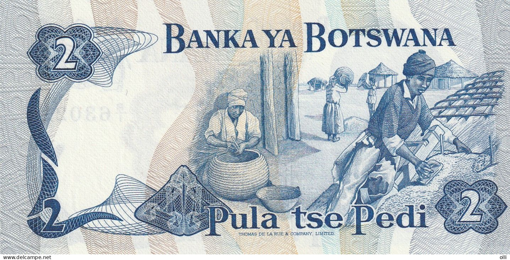 Botswana 2 Pula, ND/1976  P-2 - UNC - Botswana