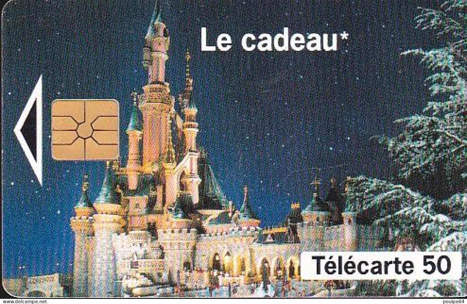 F448D - 11/1993 - CADEAU EURODISNEY - 50 GEM1A ( Verso : 2ème Logo Moreno) - 1993