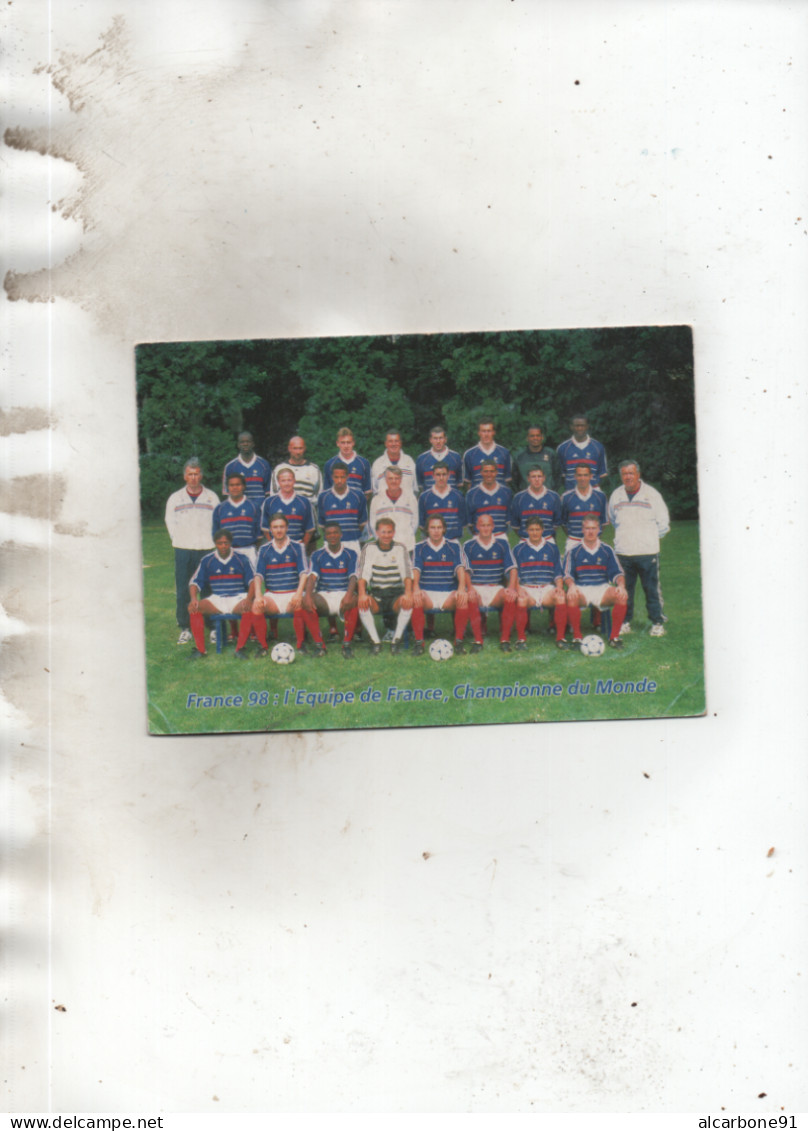 FRANCE 98 - L'équipe De France, Championne Du Monde - Football