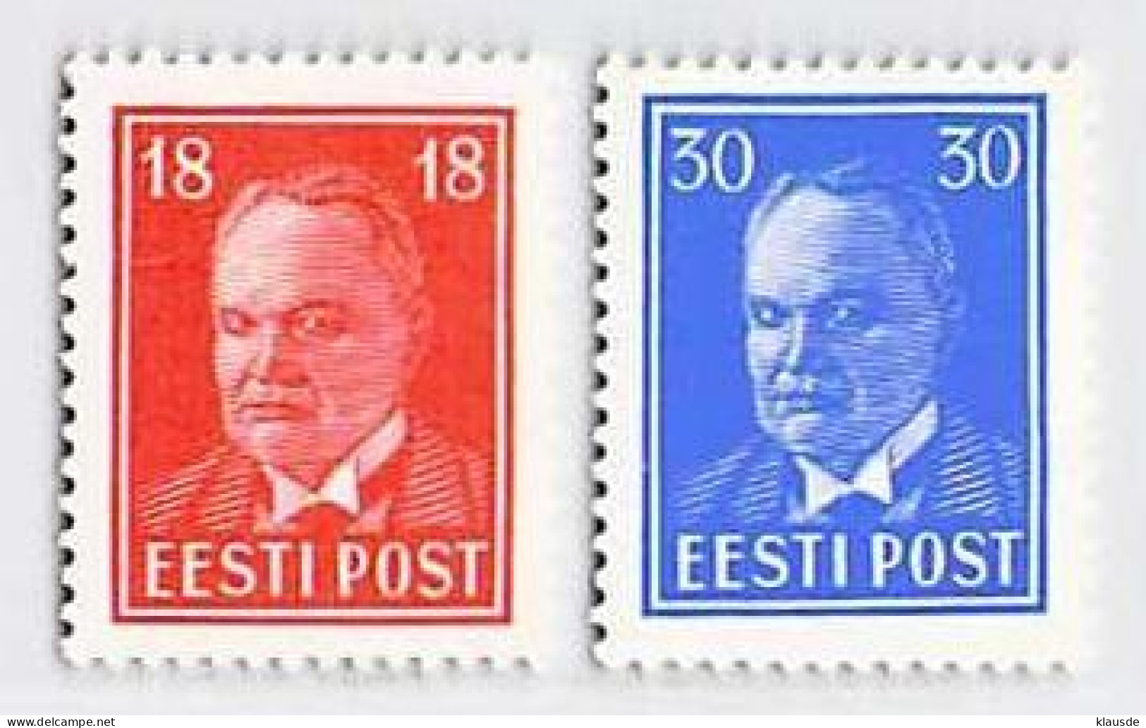 MiNr.146 - 147 X Estland - Estonie