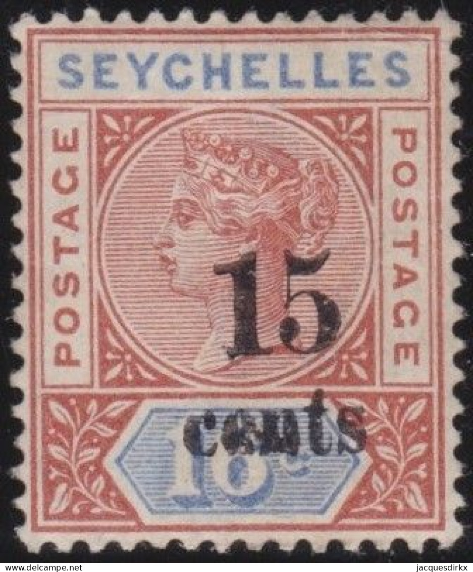 Seychelles    .    SG    .   18   .    *    .   Mint-hinged - Seychellen (...-1976)