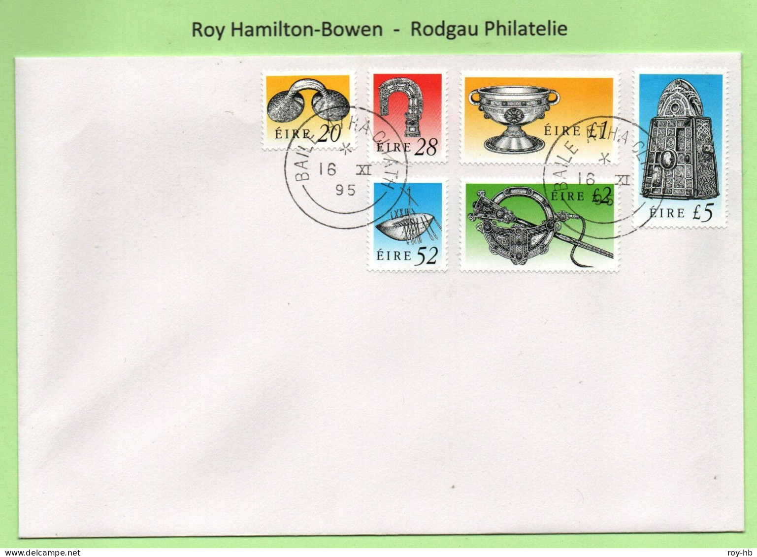 1995 Heritage Enschedé Reprints Set 20p To £5 On FDC.  Very Few Prepared! - Storia Postale