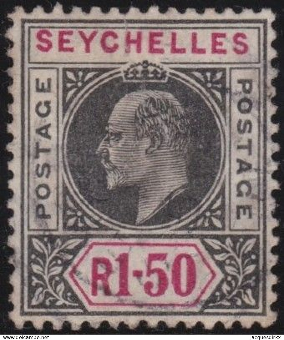 Seychelles    .    SG    .   55  (2 Scans)   .    O     .   Cancelled - Seychellen (...-1976)