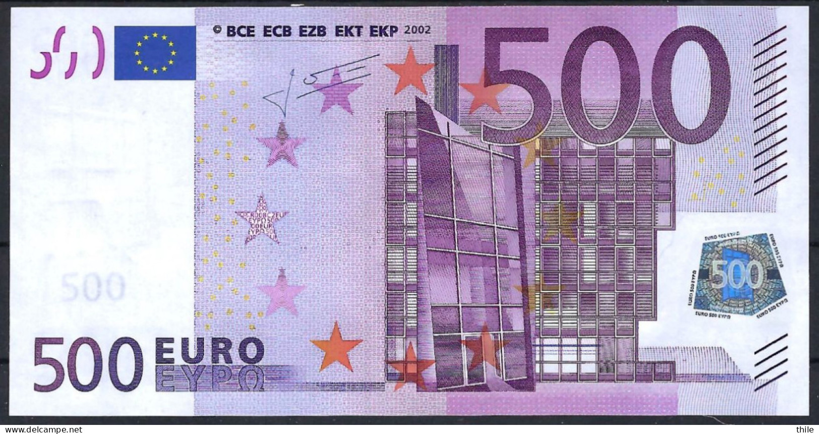 GERMANY - ALLEMAGNE - X - 500 € - R008 C2 - UNC - Trichet - 500 Euro