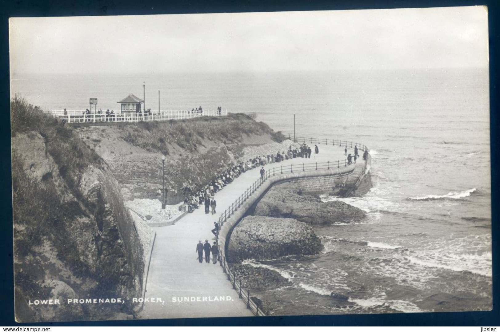 Cpa D' Angleterre , Sunderland , Roker , Lower Promenade LANR105 - Sonstige & Ohne Zuordnung