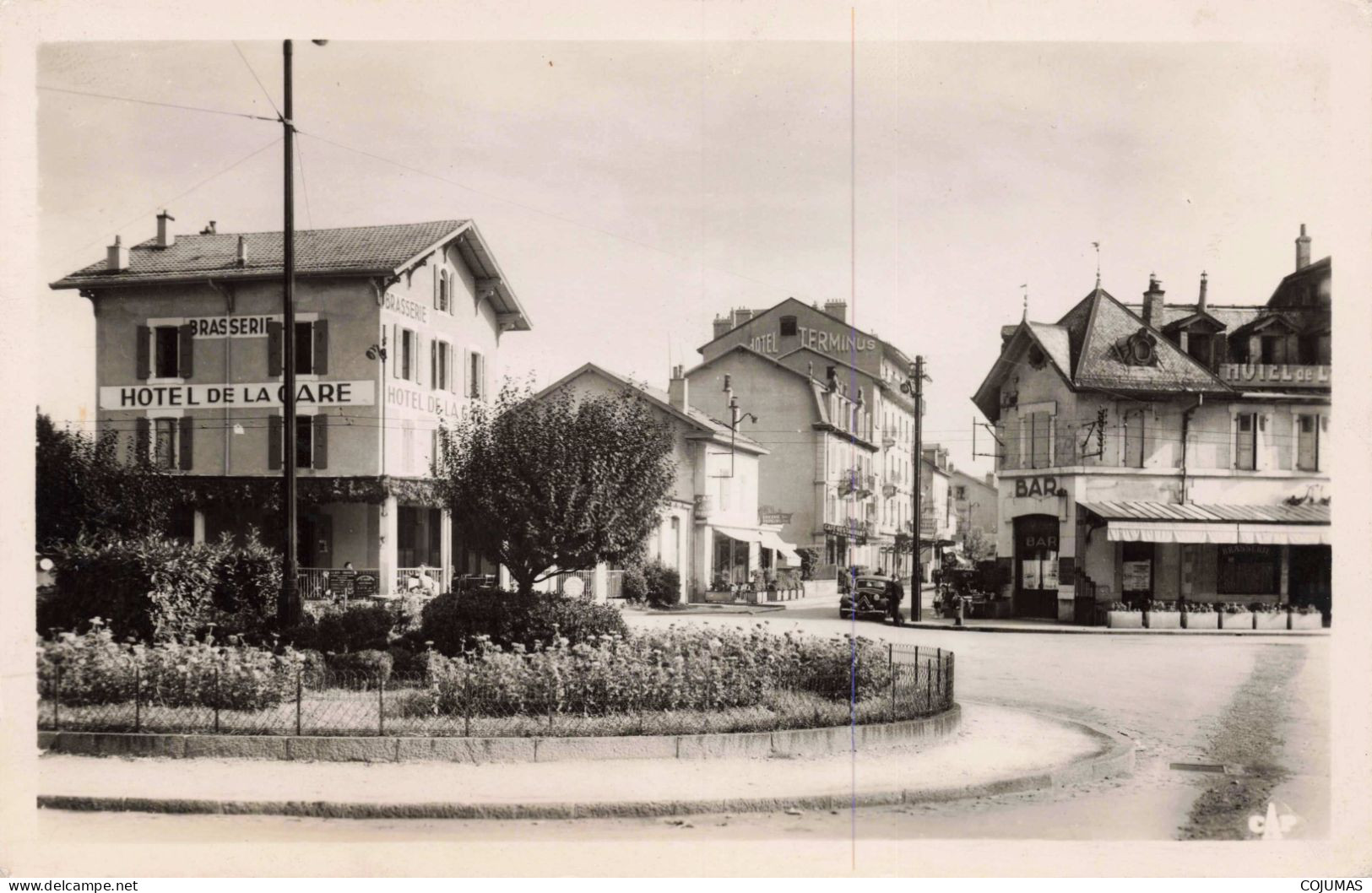 74 - ANNEMASSE _C00802_  La Place De La Gare - Les Hôtels - 14x9 - Annemasse