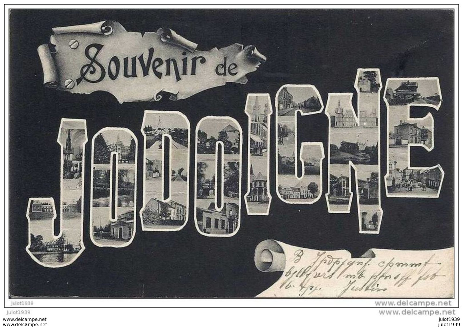 Julot1939 .... JODOIGNE ..-- Brt Wall. ..-- Souvenir De ... 1905 Vers CINEY ( Melle Ida HENRY ) . Voir Verso . - Jodoigne