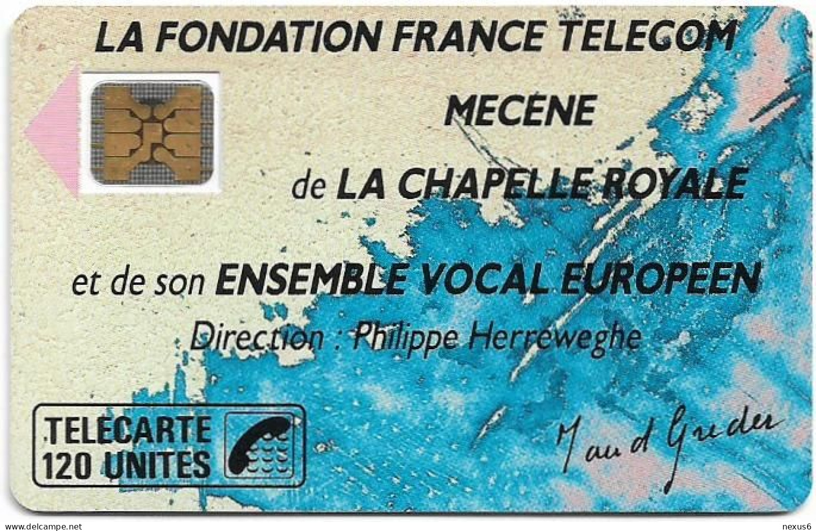 France - 0076 - Chapelle Royale 2 (texte Gras), SC4 GB, Cn. 105950, 06.1989, 120Units, 300.000ex, Used - 1989