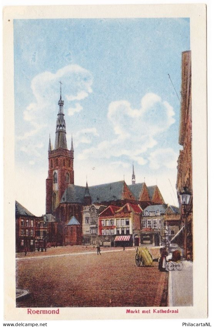 Roermond - Markt Met Kathedraal - Zeer Oud - Roermond