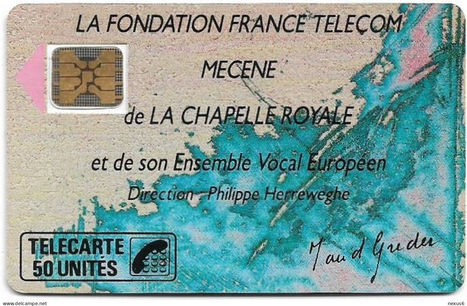 France - 0077A - Chapelle Royale 3 (texte Fin), SC5 GB, Cn. 106242, 06.1989, 50Units, 70.000ex, Used - 1989