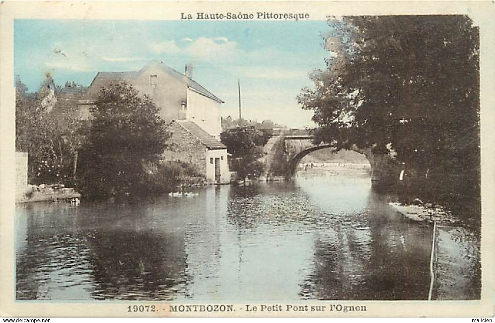 - Haute Saône - Ref-A453- Montbozon - Le Petit Pont Sur L Ognon - - Montbozon