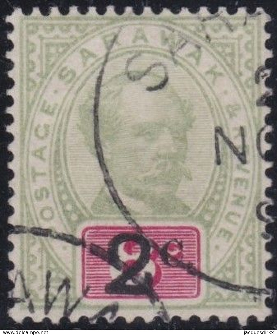 Sarawak  .    SG    .   24     .    O    .  Cancelled - Sarawak (...-1963)