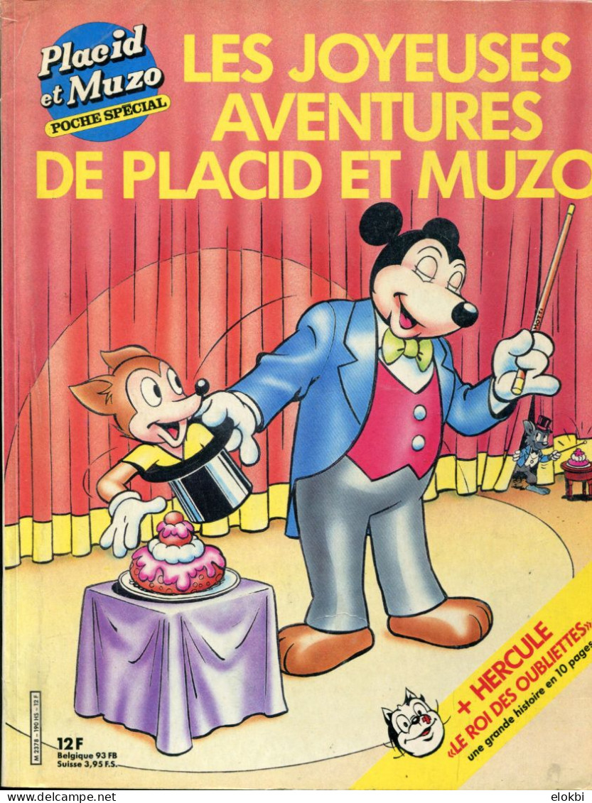 Placid Et Muzo "Les Joyeuses Aventures De Placid Et Muzo" (novembre  1984) - Pif - Autres