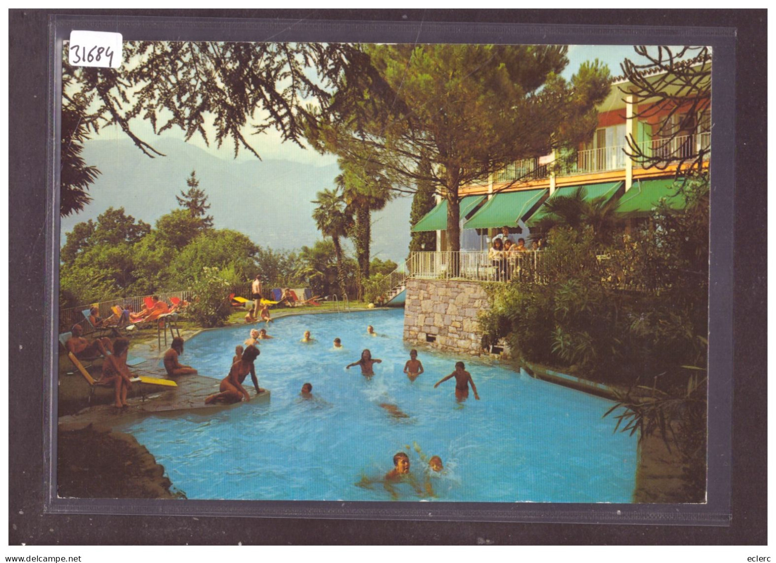 FORMAT 10x15cm - VIRA GAMBAROGNO - TOURING MOT HOTEL BELLAVISTA - TB - Gambarogno