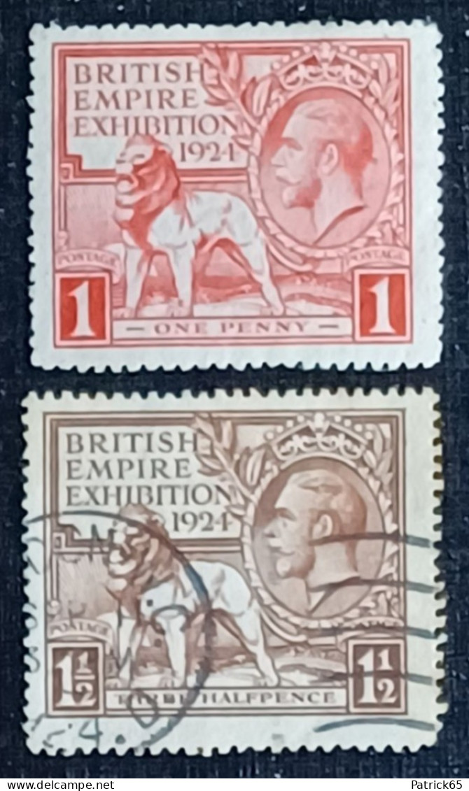 Groot Brittannié Jaar 1924 Yv.nrs.171/172 MH--Used - Ungebraucht