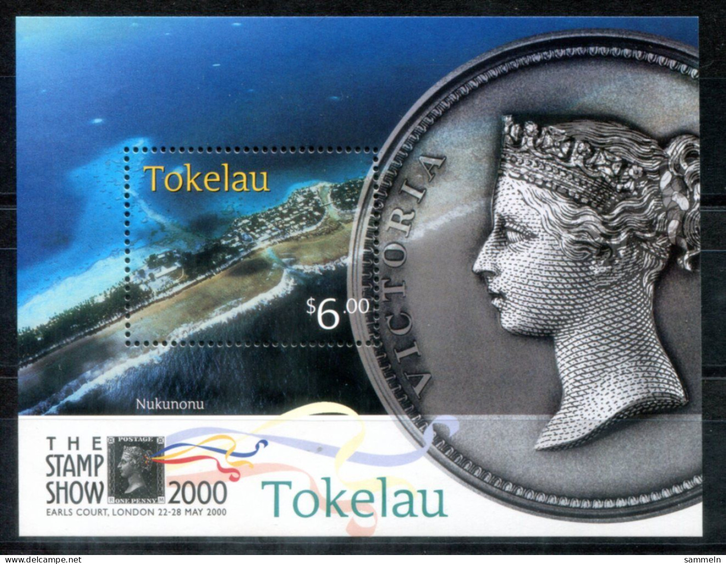 TOKELAU Block 21, Bl.21 Mnh - Münze, Coin, Pièce De Monnaie - TOKÉLAOU - Tokelau