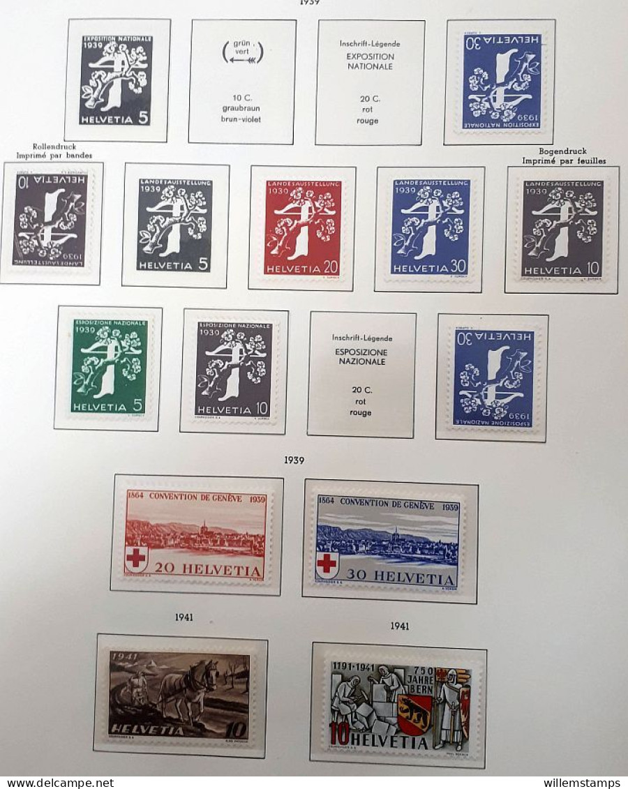 CH 1939-1942 MNH/MH (997) - Collections