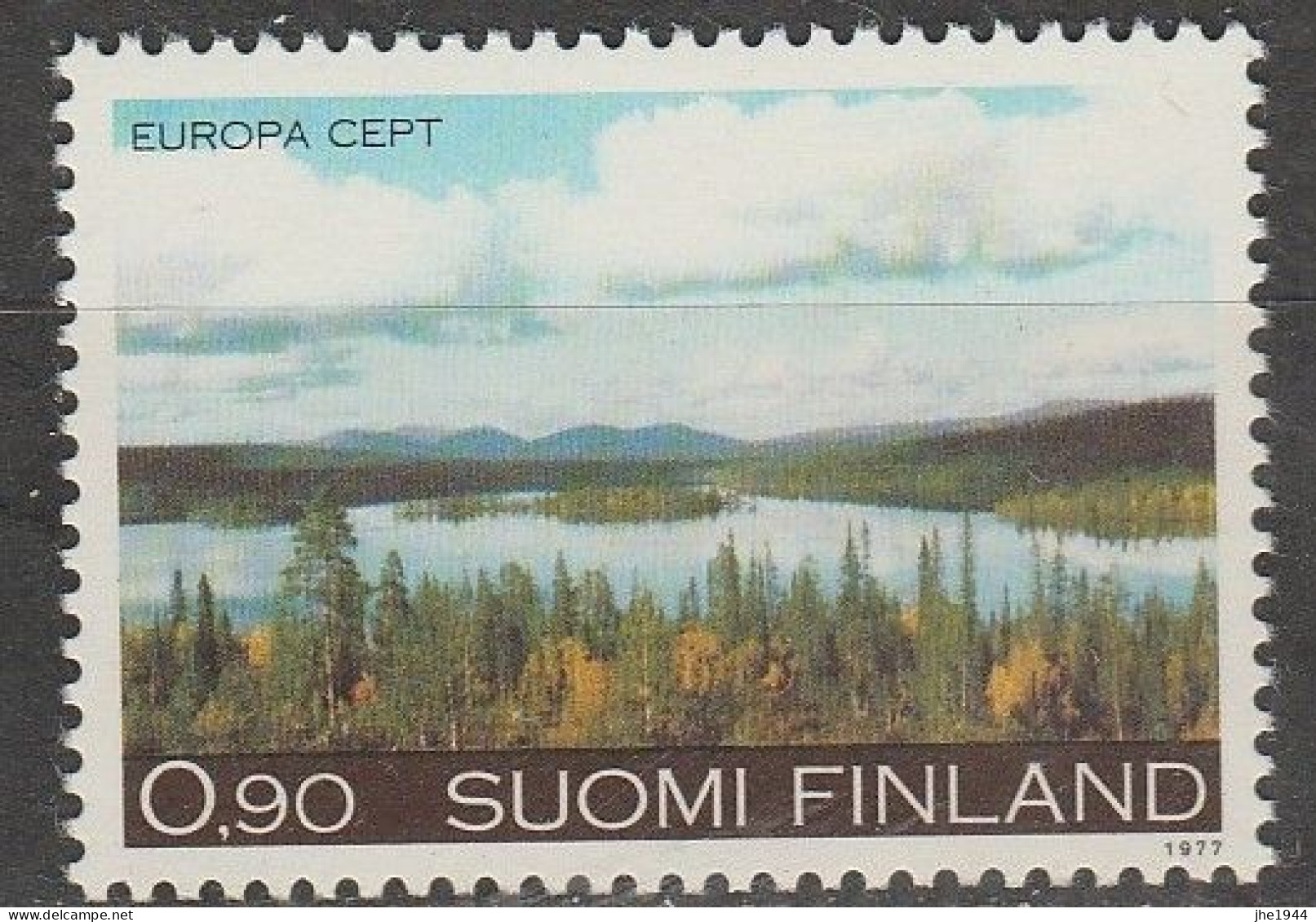 Finlande Europa 1977 N° 733 ** Paysages - 1977
