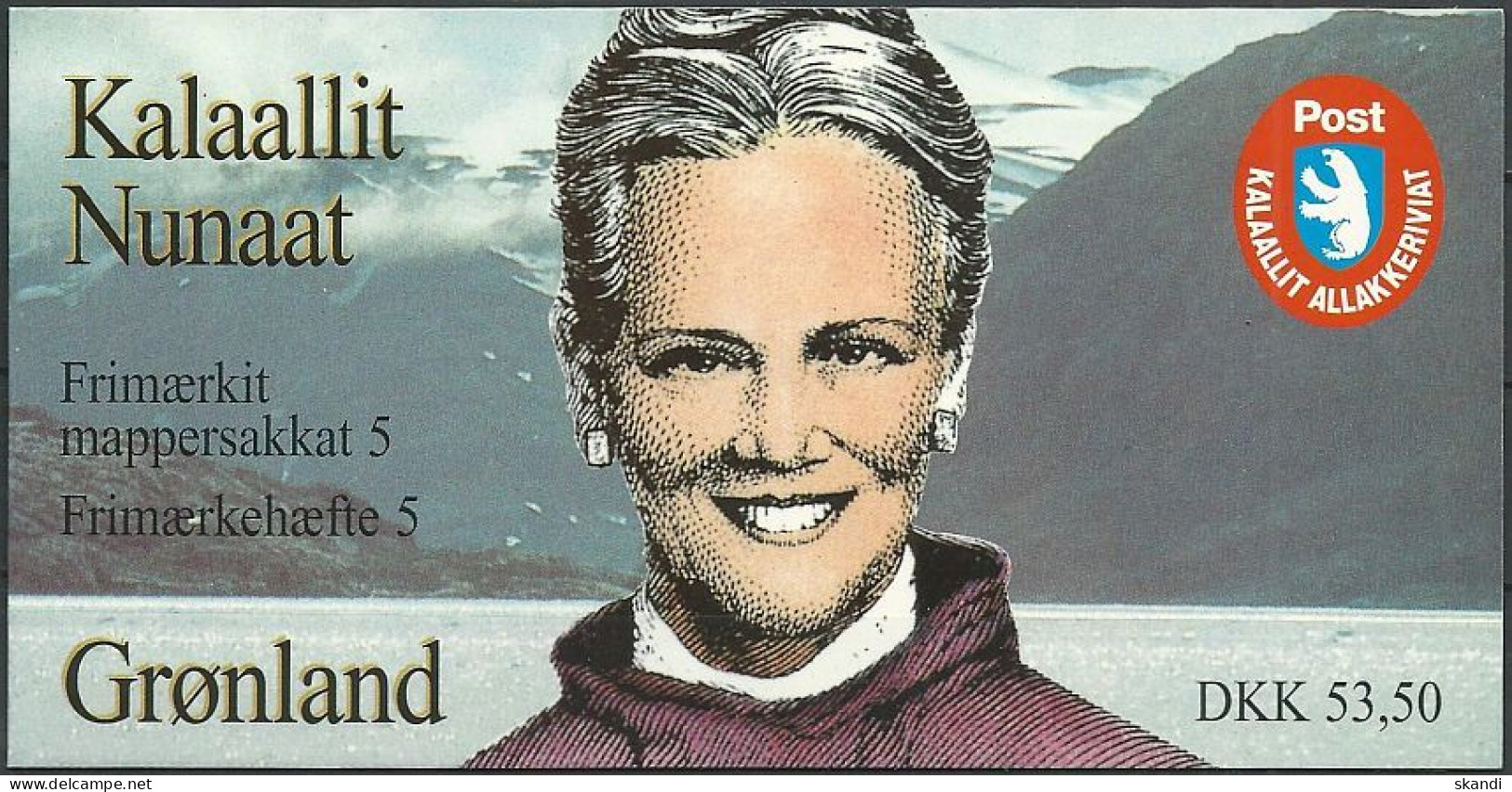 GRÖNLAND 1997 Mi-Nr. MH 7 Markenheft/booklet ** MNH - Carnets