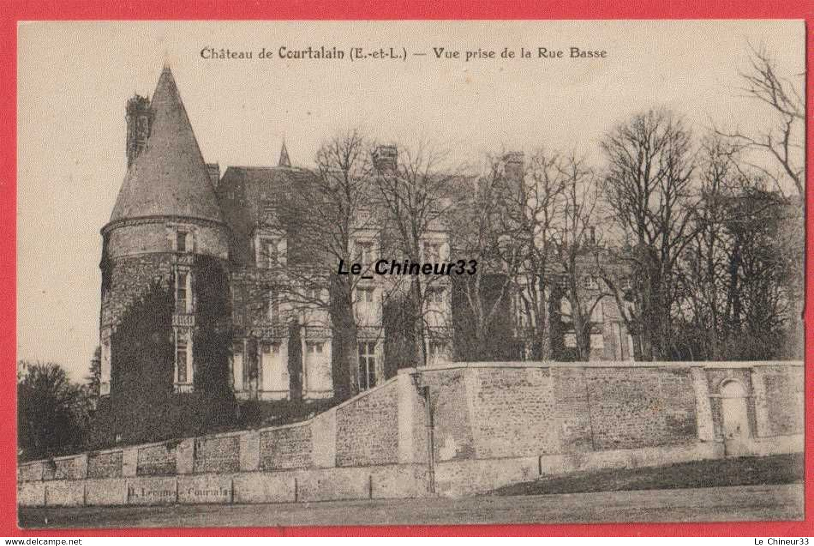 28 - COURTALAIN---Vue Prise De La Rue Basse - Courtalain