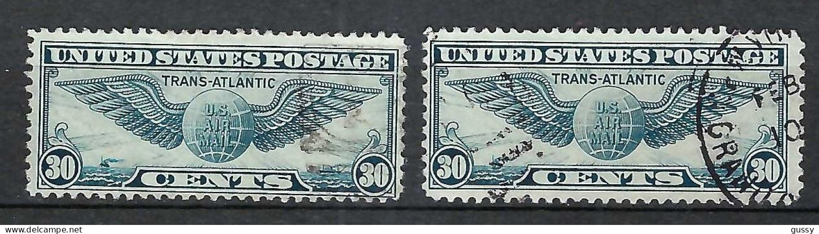 ETATS UNIS P.A. 1918-40: Lot D'obl., 2 Nuances - 1a. 1918-1940 Used