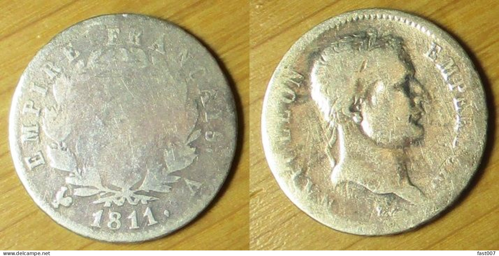 Napoléon Ier - 1 Franc 1811 A - 1 Franc