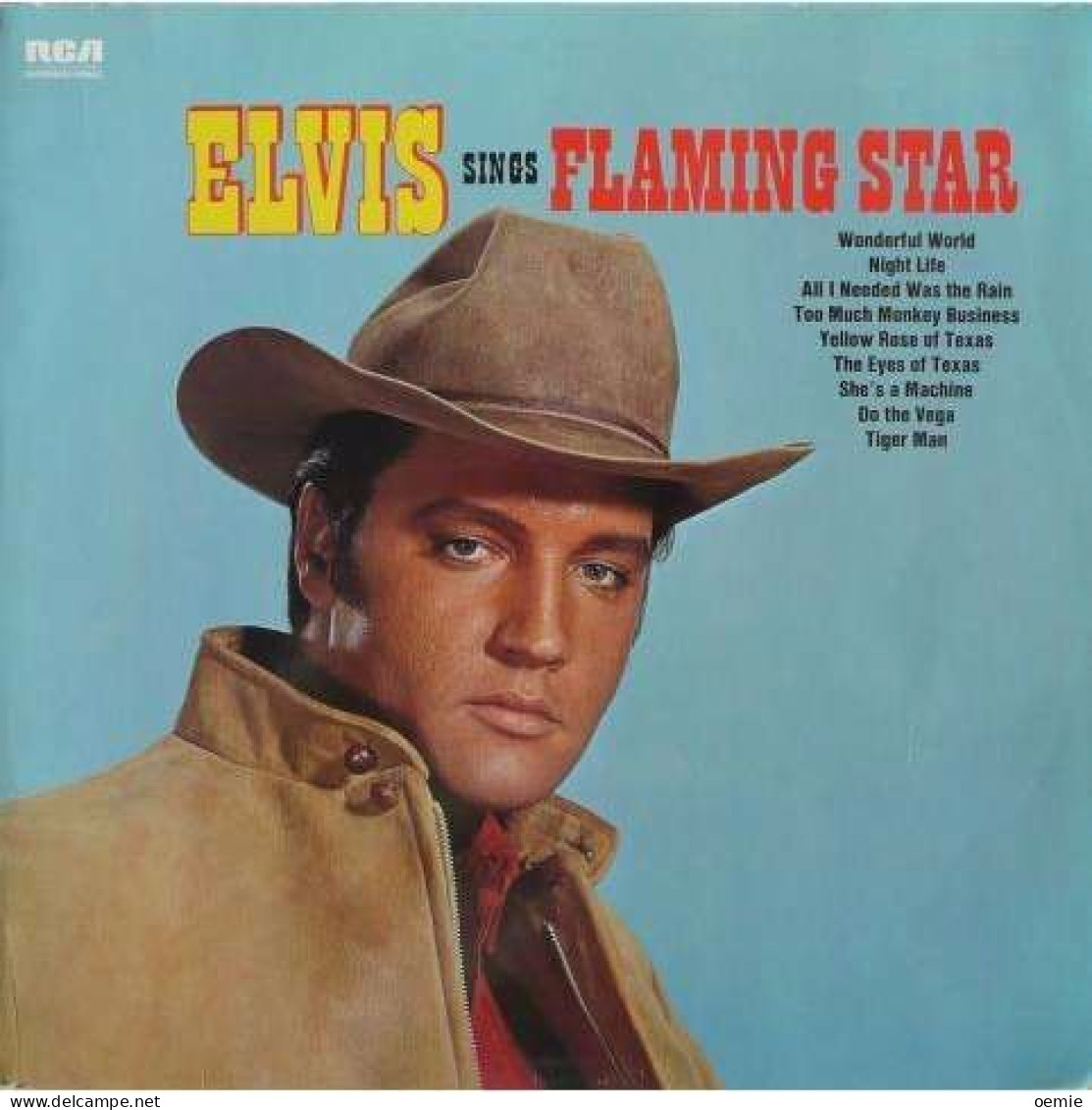 ELVIS  PRESLEY    °°   FLAMING STAR - Otros - Canción Inglesa