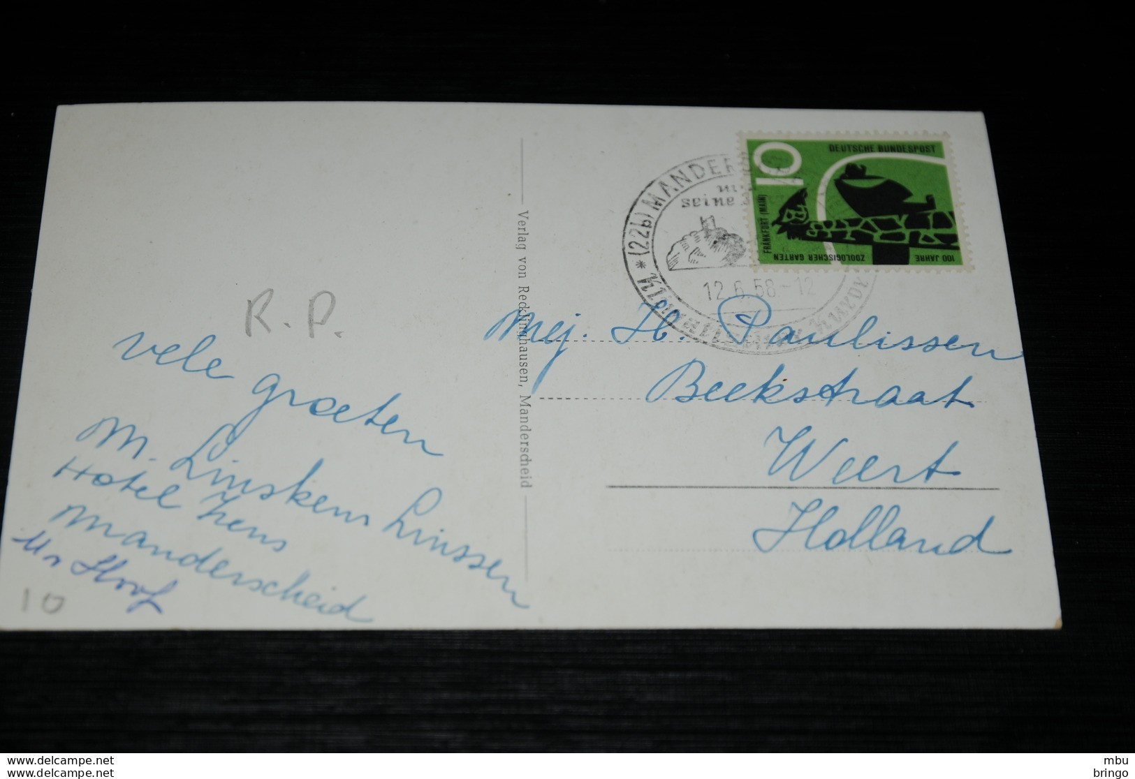 A9301         MANDERSCHEID MIT OBERBURG - 1958 - Manderscheid