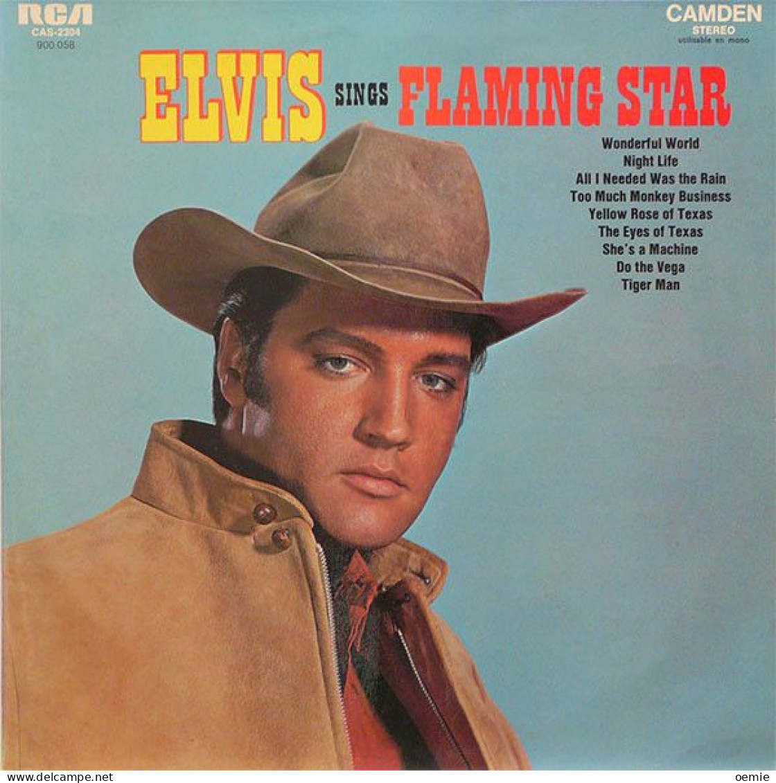 ELVIS  PRESLEY    °°   FLAMING STAR - Other - English Music