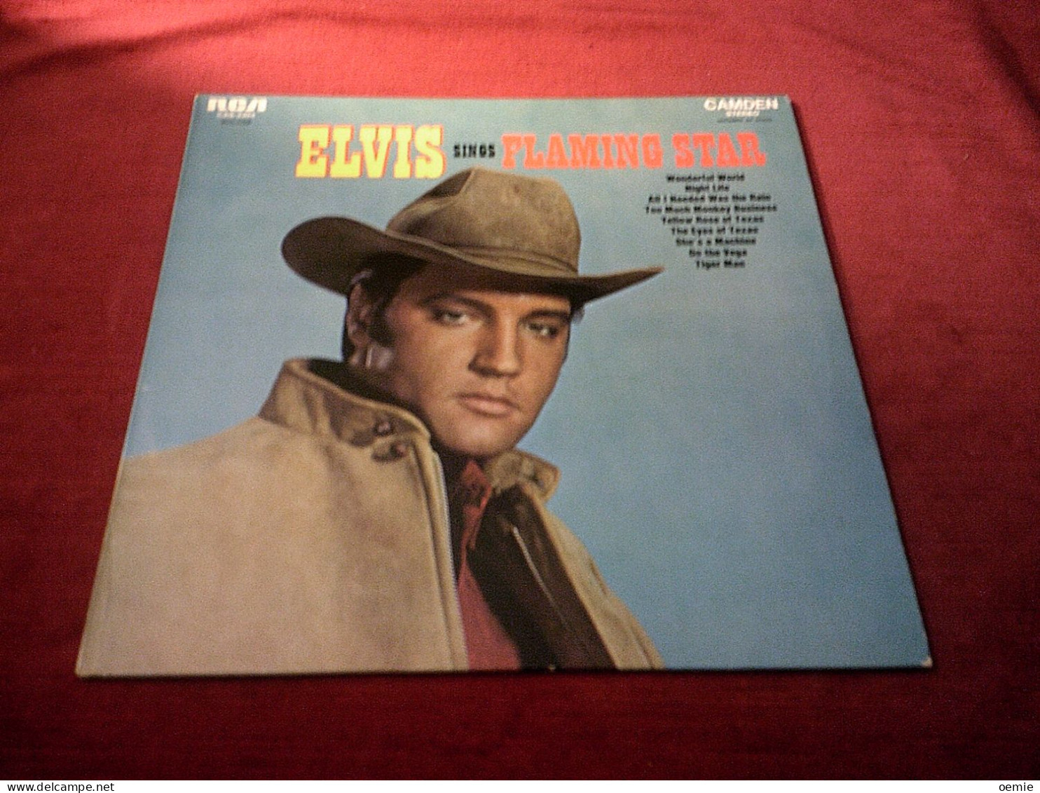 ELVIS  PRESLEY    °°   FLAMING STAR - Autres - Musique Anglaise