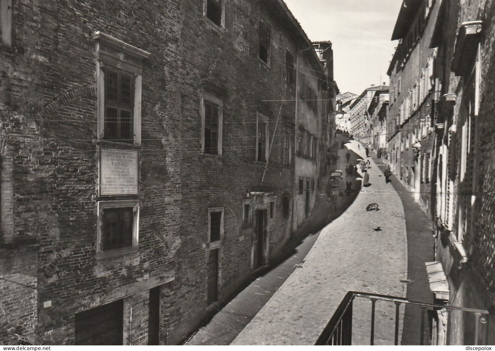 O4327 Urbino - Casa E Contrada Di Raffaello Sanzio / Non Viaggiata - Urbino