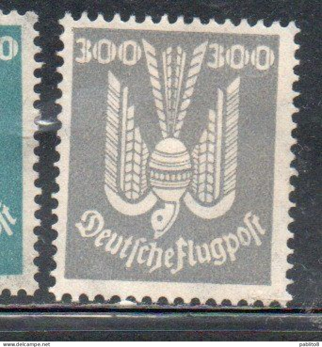 GERMANY GERMANIA GERMAN REICH EMPIRE IMPERO 1924 AIR MAIL POSTA AEREA CARRIER PIGEON 300pf MLH - Correo Aéreo & Zeppelin