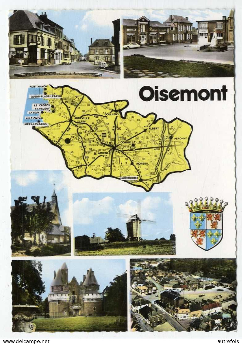 80 OISEMONT  MULTIVUES   -  CPM 1950 / 60 - Oisemont