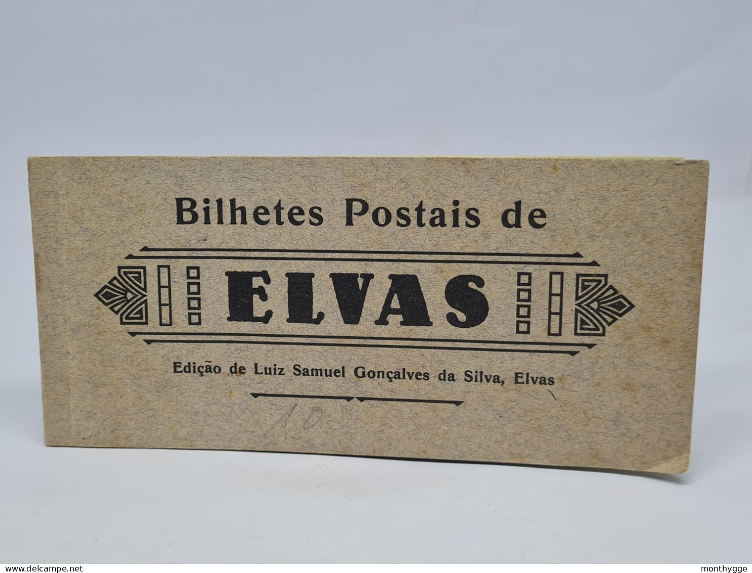 Antique Postcard Portugal Elvas Colecção De 10 Postais Edição Luiz Samuel - Evora