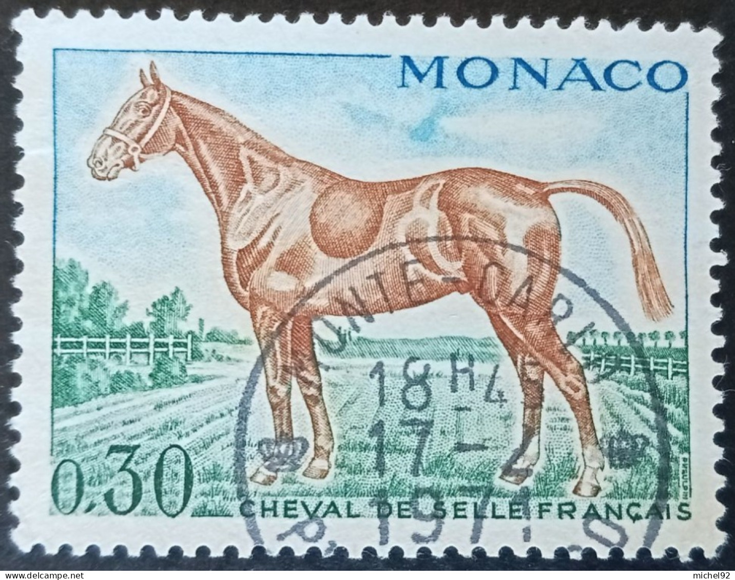 Monaco 1970 - YT N°833 - Oblitéré - Usados