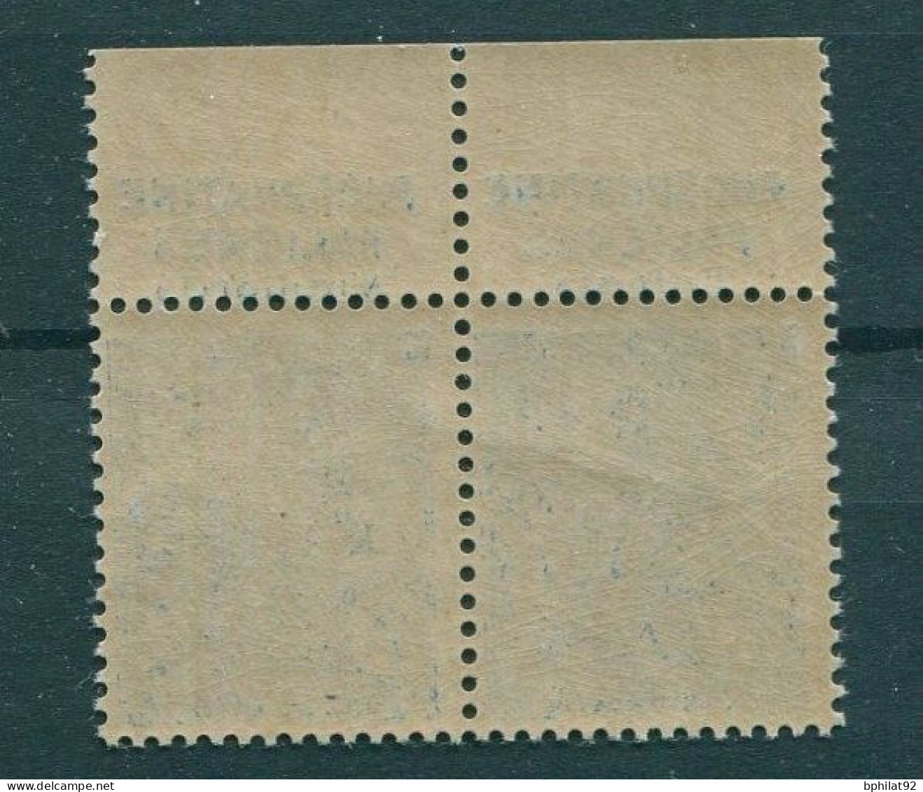 !!! 50 C JEANNE D'ARC : PAIRE AVEC BANDES PUBS FALIERES NEUVE ** - Unused Stamps