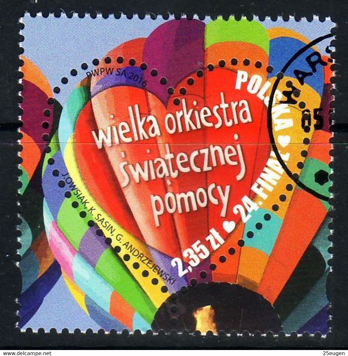 POLAND 2016 Michel No 4812 Used - Usados