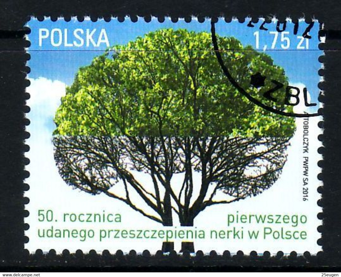 POLAND 2016 Michel No 4818 Used - Usati